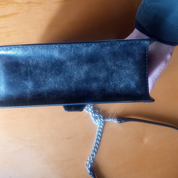 Michael Kors Black Studded Crossbody Bag - Picture 7 of 11